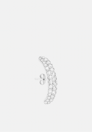 Vif Diamond Earstud Silver