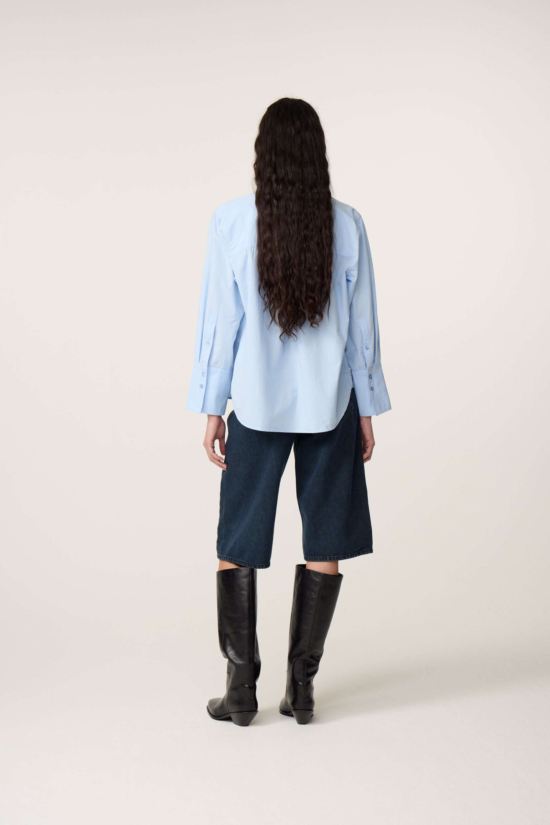 Alex blouse icy blue