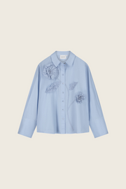 Alex blouse icy blue