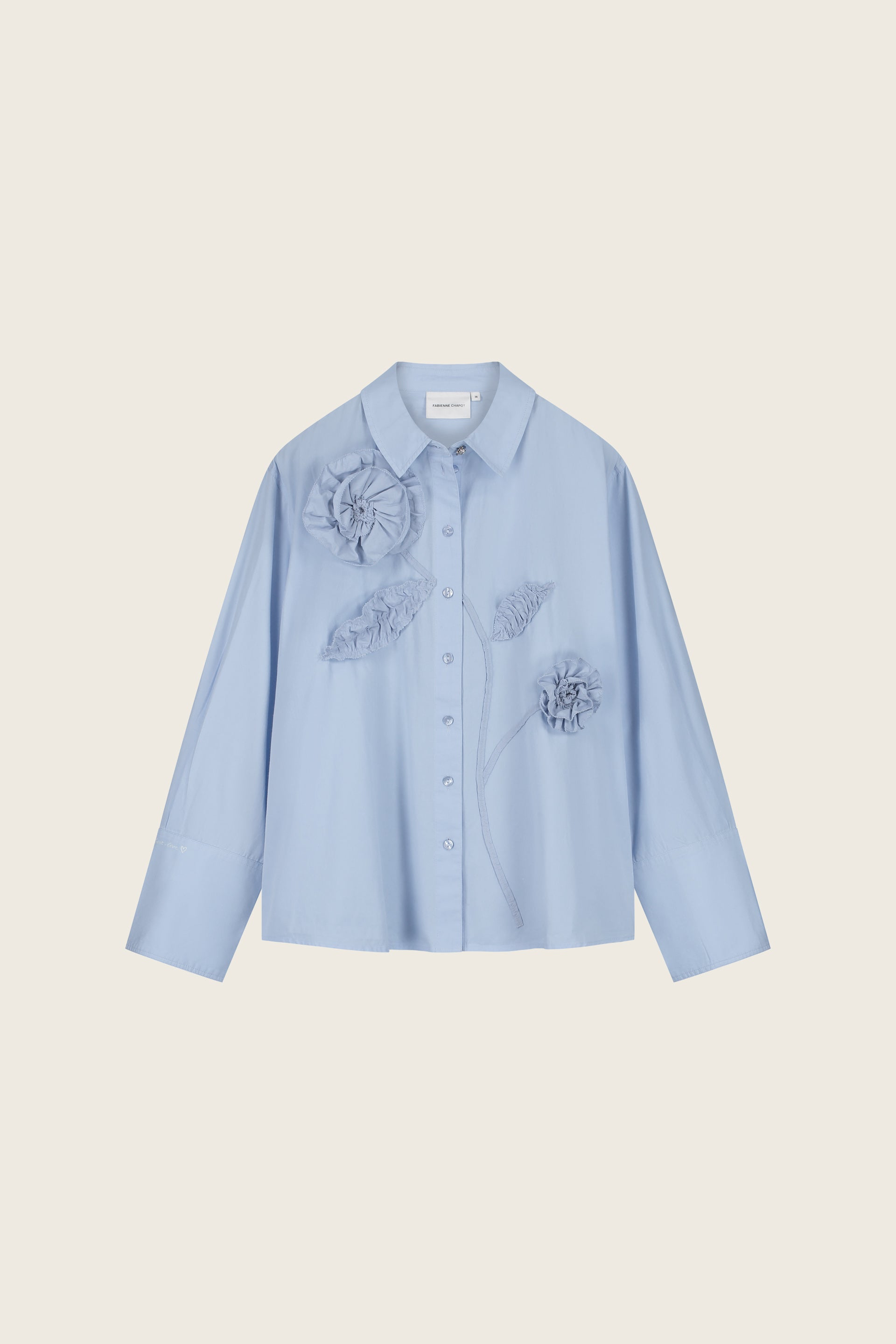 Alex blouse icy blue