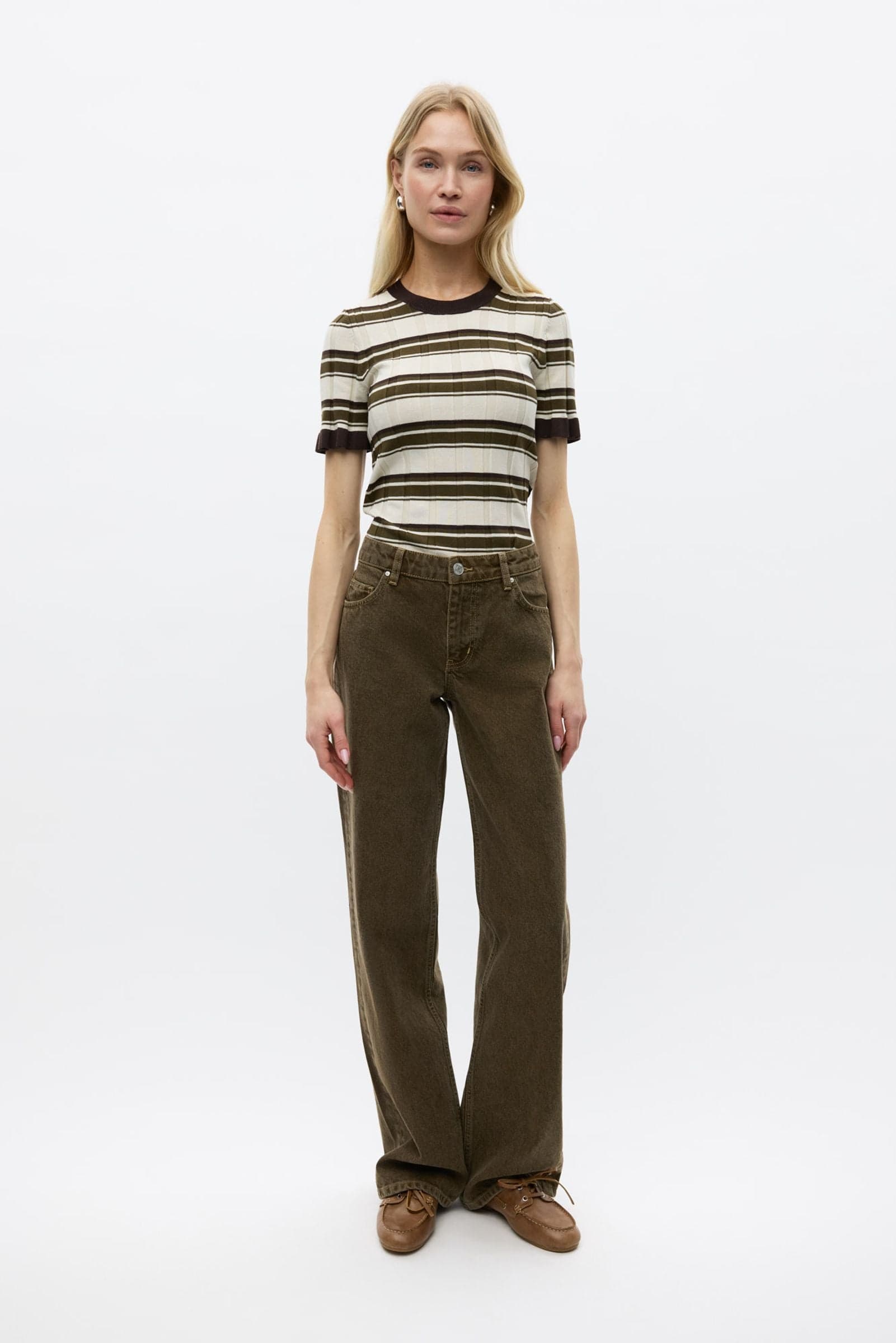 Enbonnie jeans faded olive