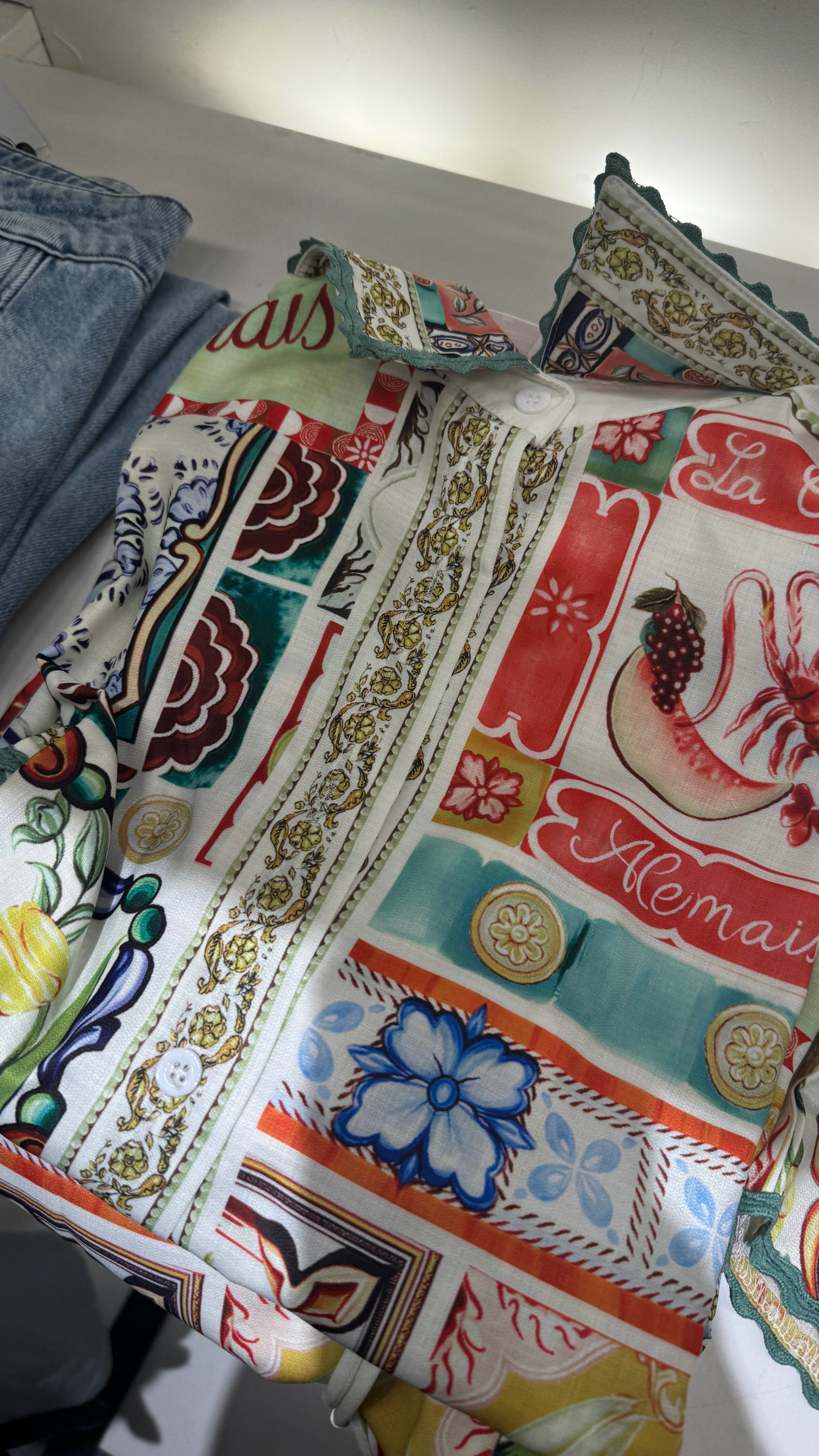 Coco blouse printed