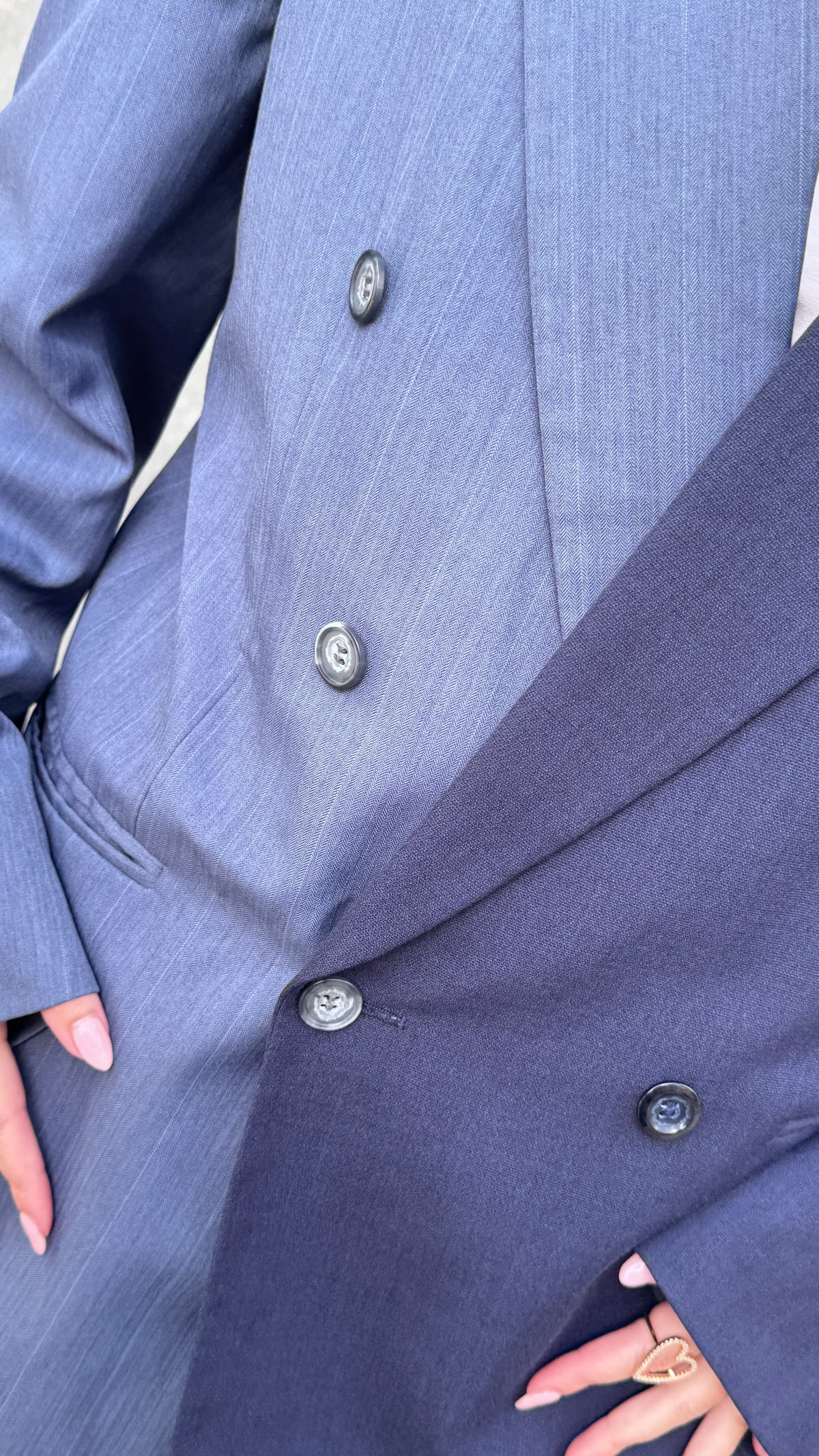 Twin Blazer Blue Navy M/L