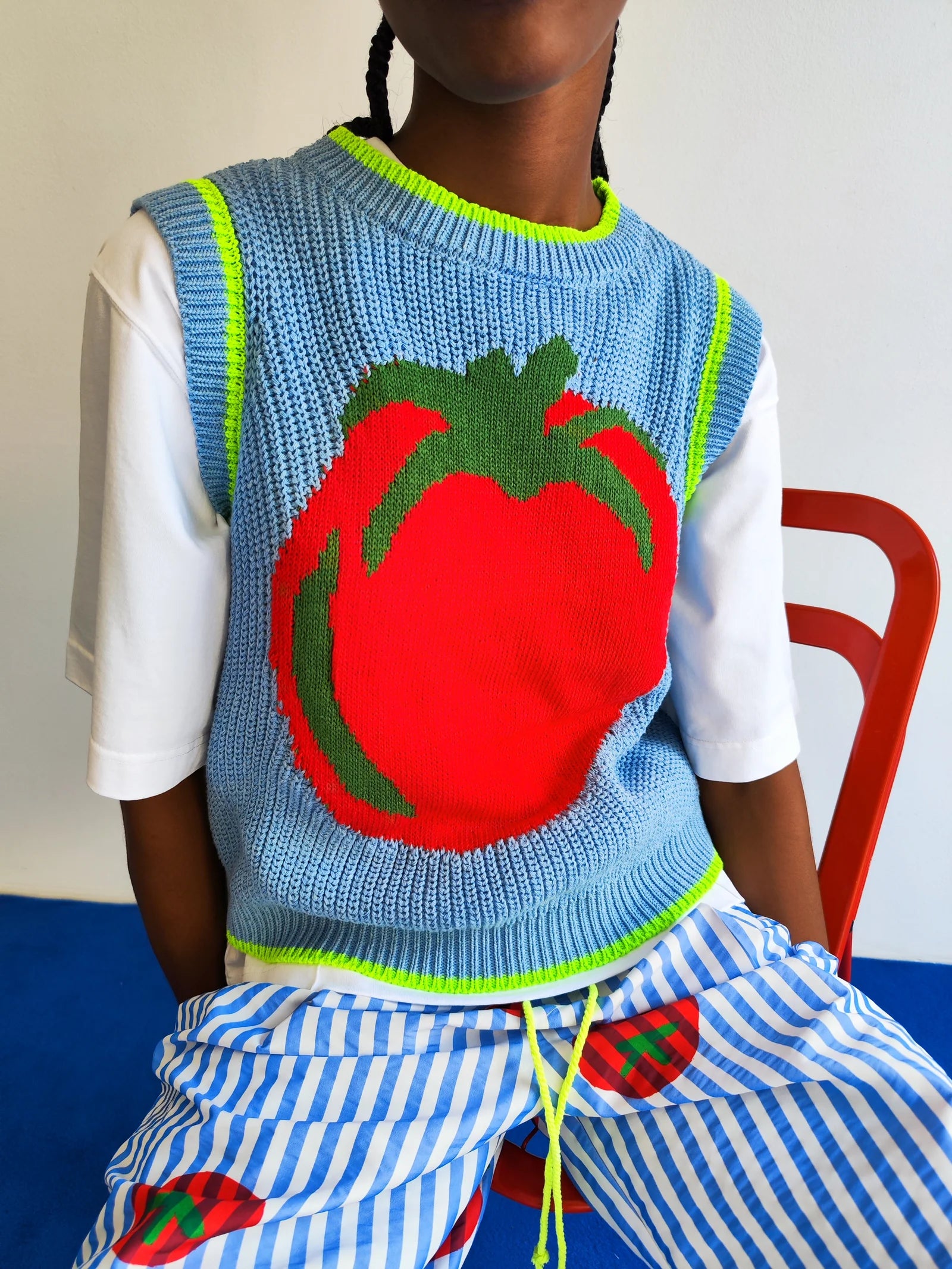 Blue pomodoro veste