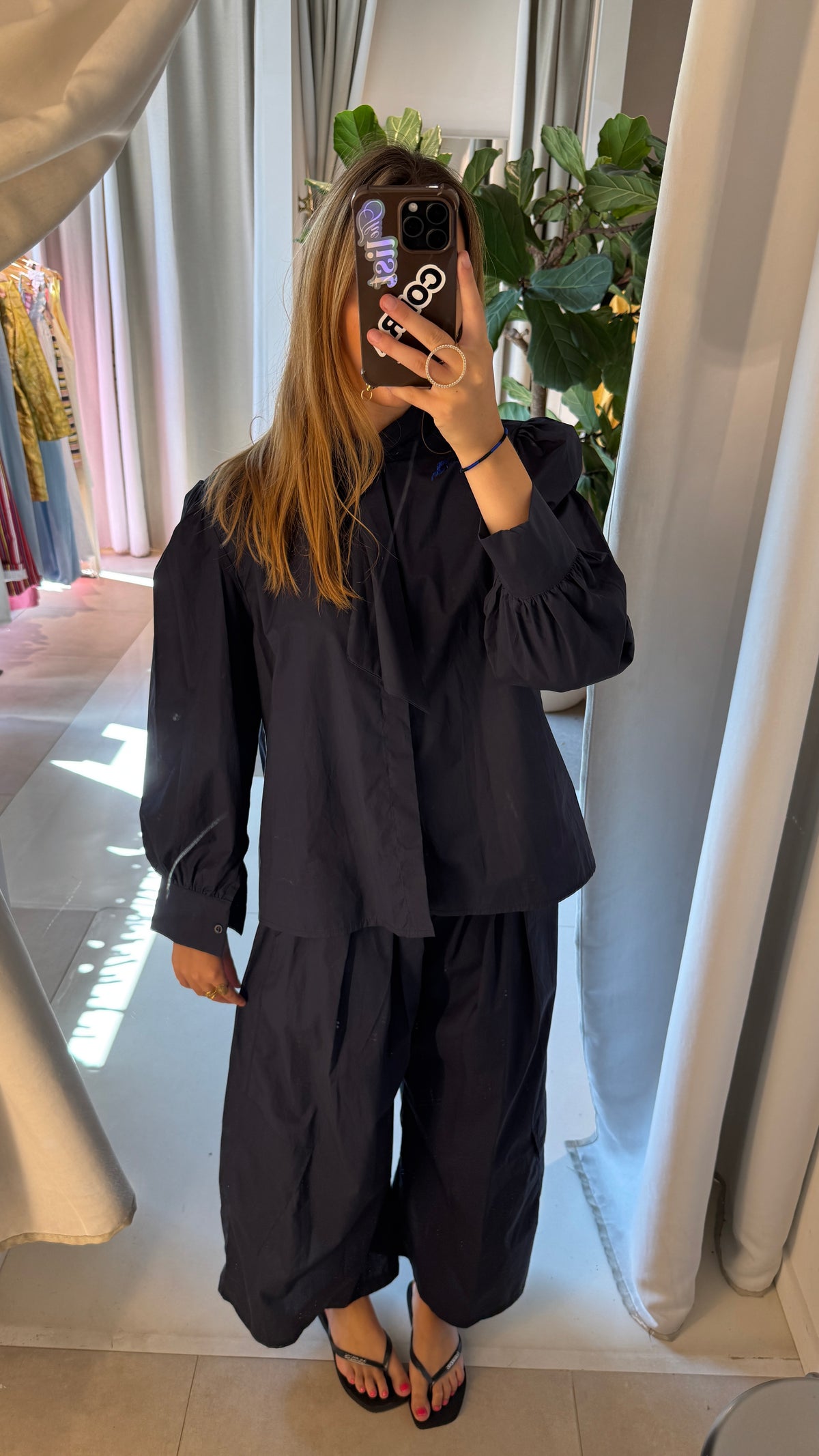 Sofia blouse blue