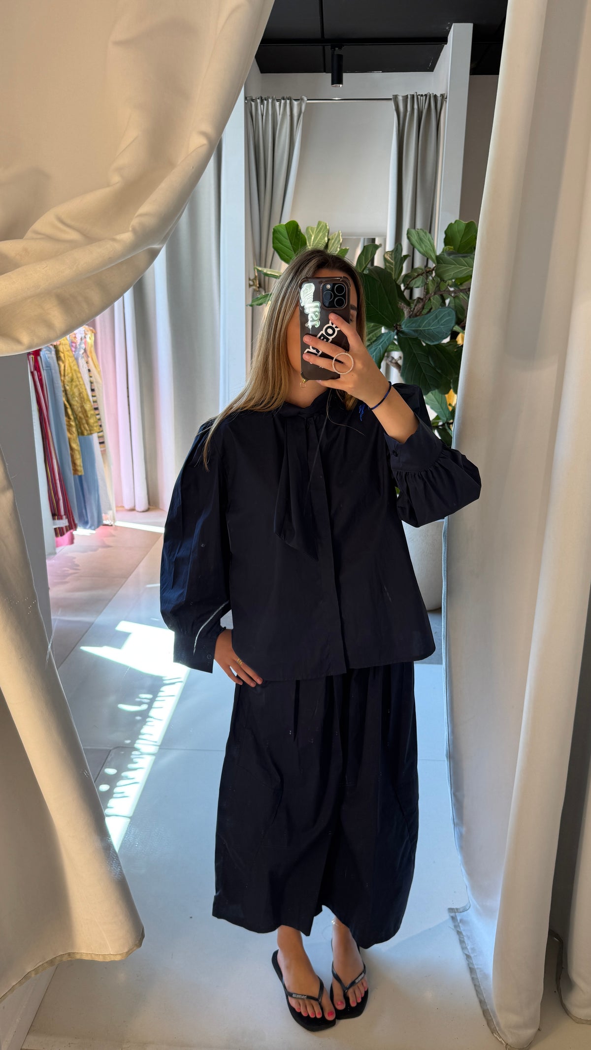 Sofia blouse blue
