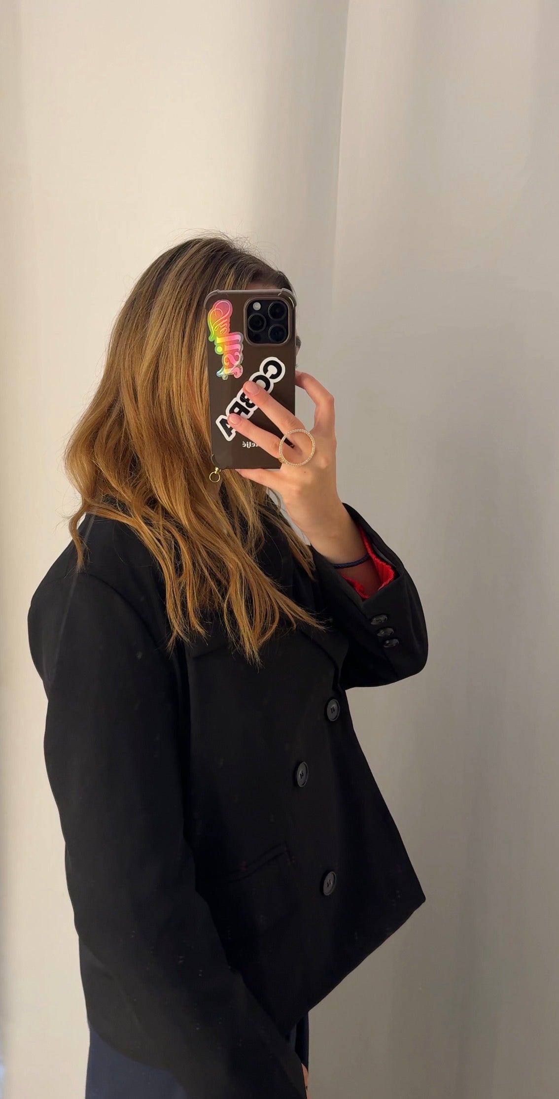 Josie black blazer