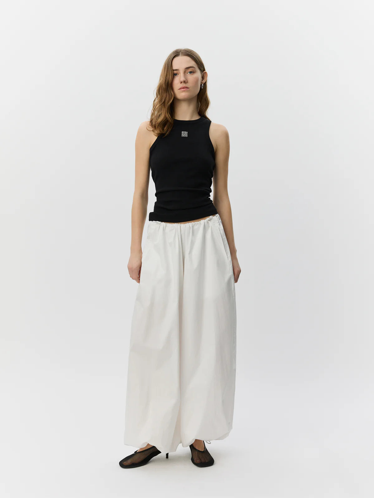 ImiraSW Balloon Pants White