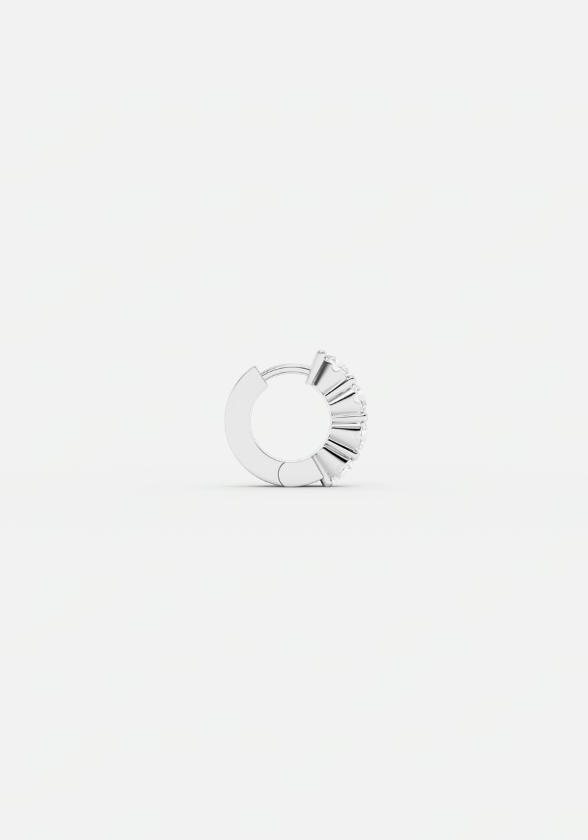 Iris xs earring silver