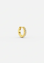 Ivy xs diamond earring 11 mm gold