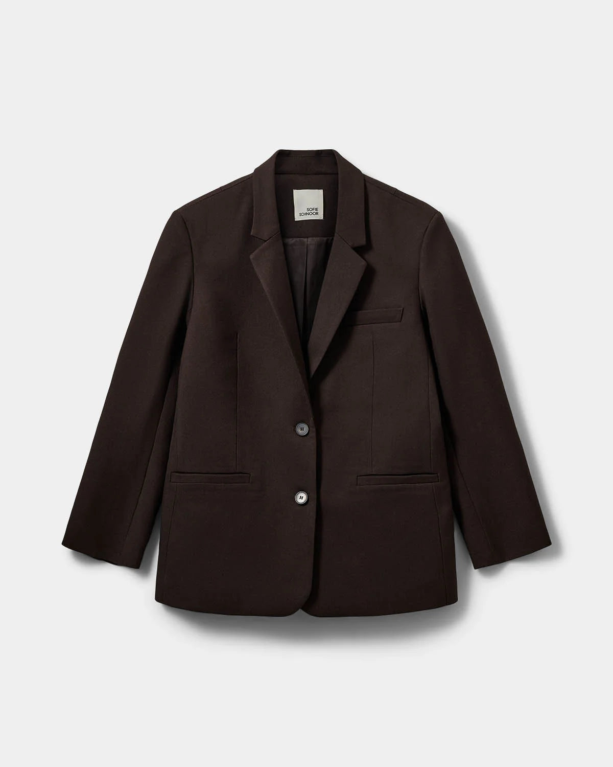 Kaisw blazer dark brown
