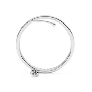 Kay earstud silver