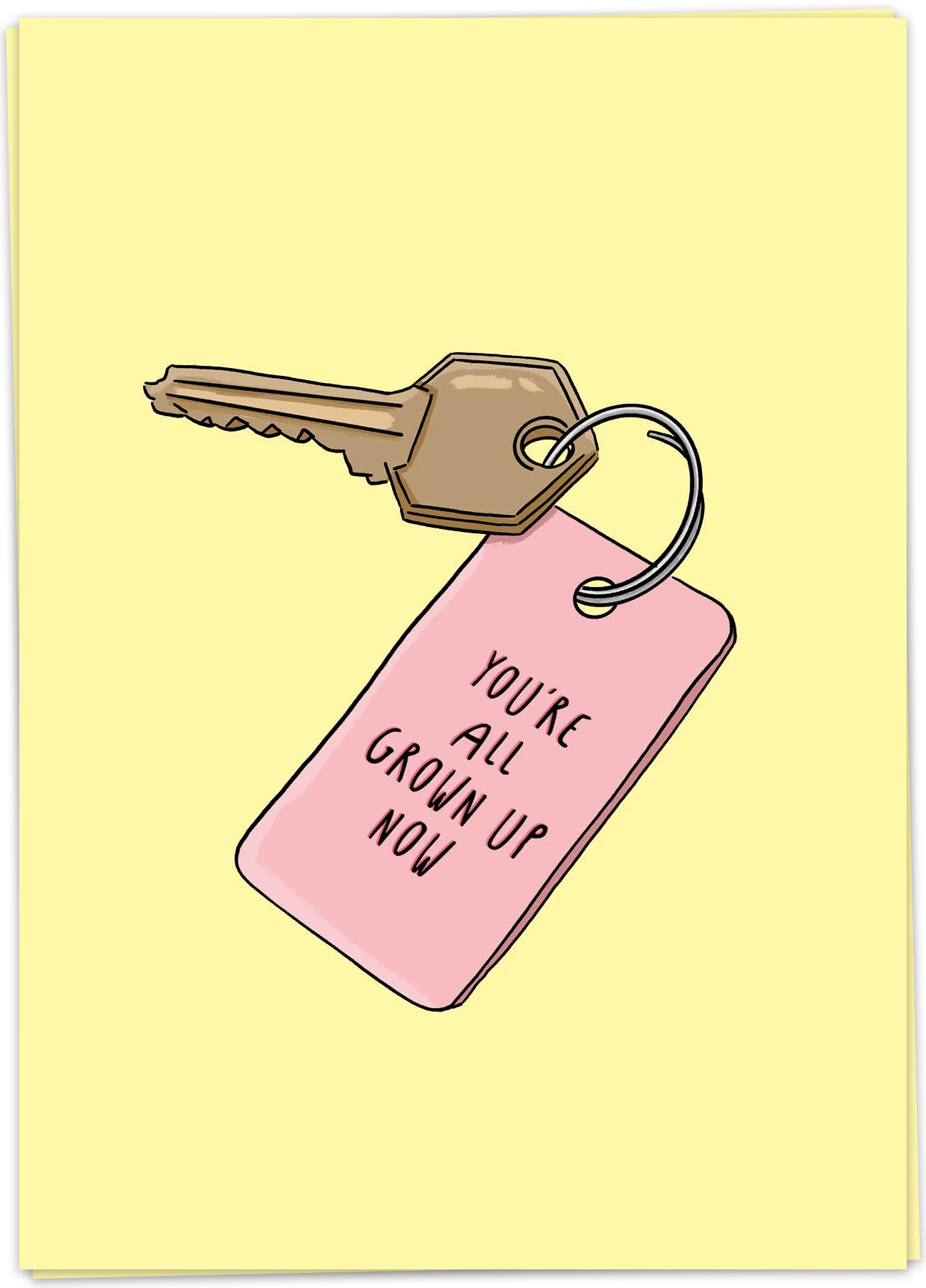 Grown up card