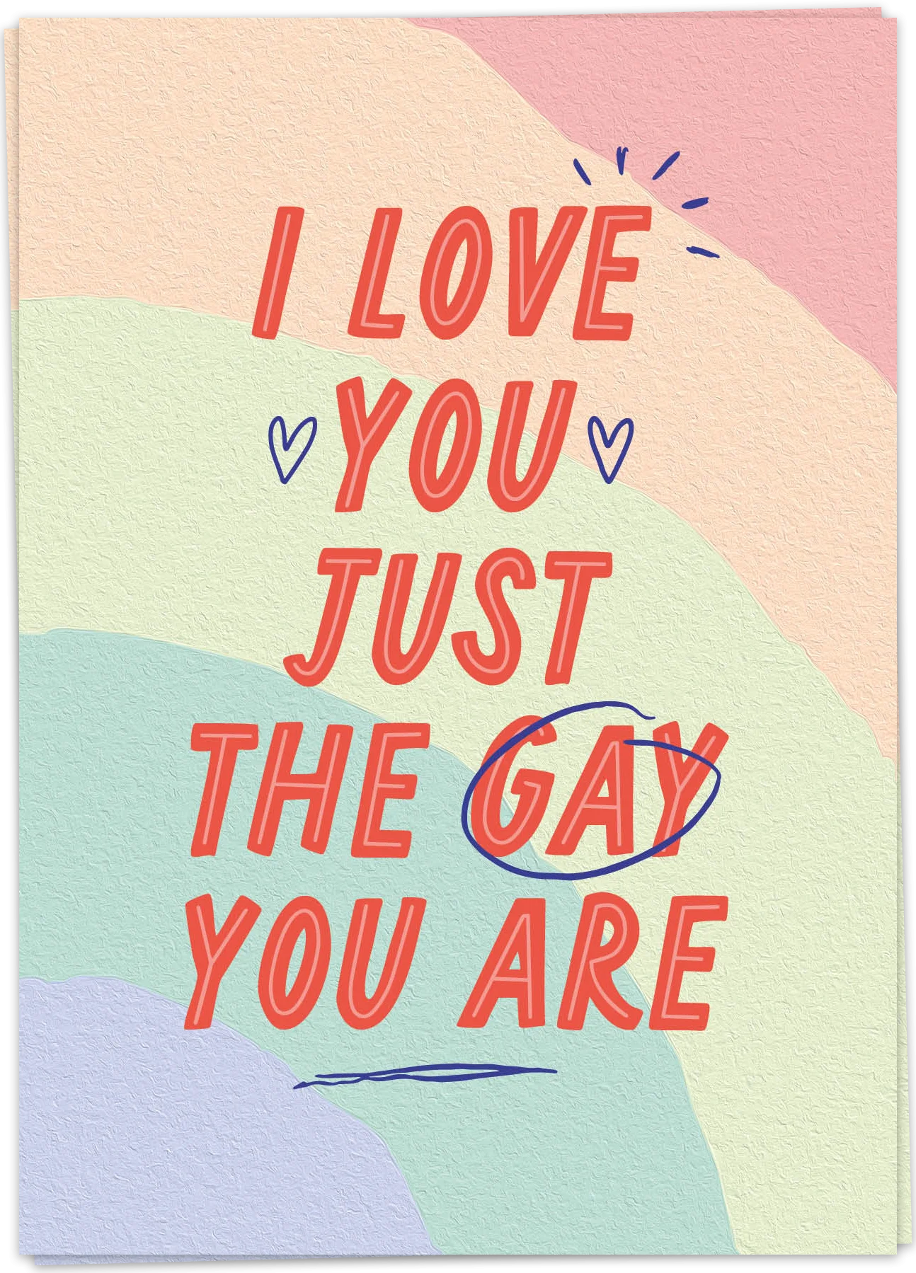 Gay you are card