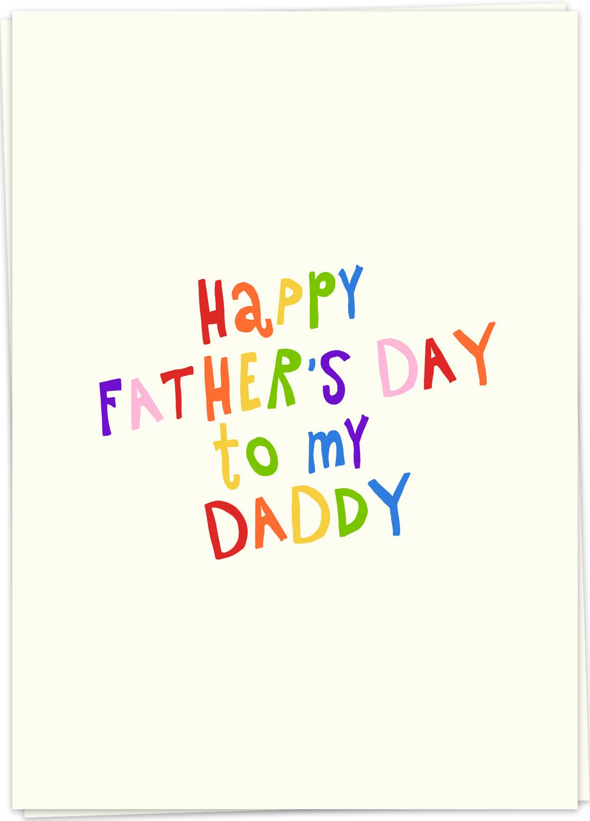 Happy father's day to my card