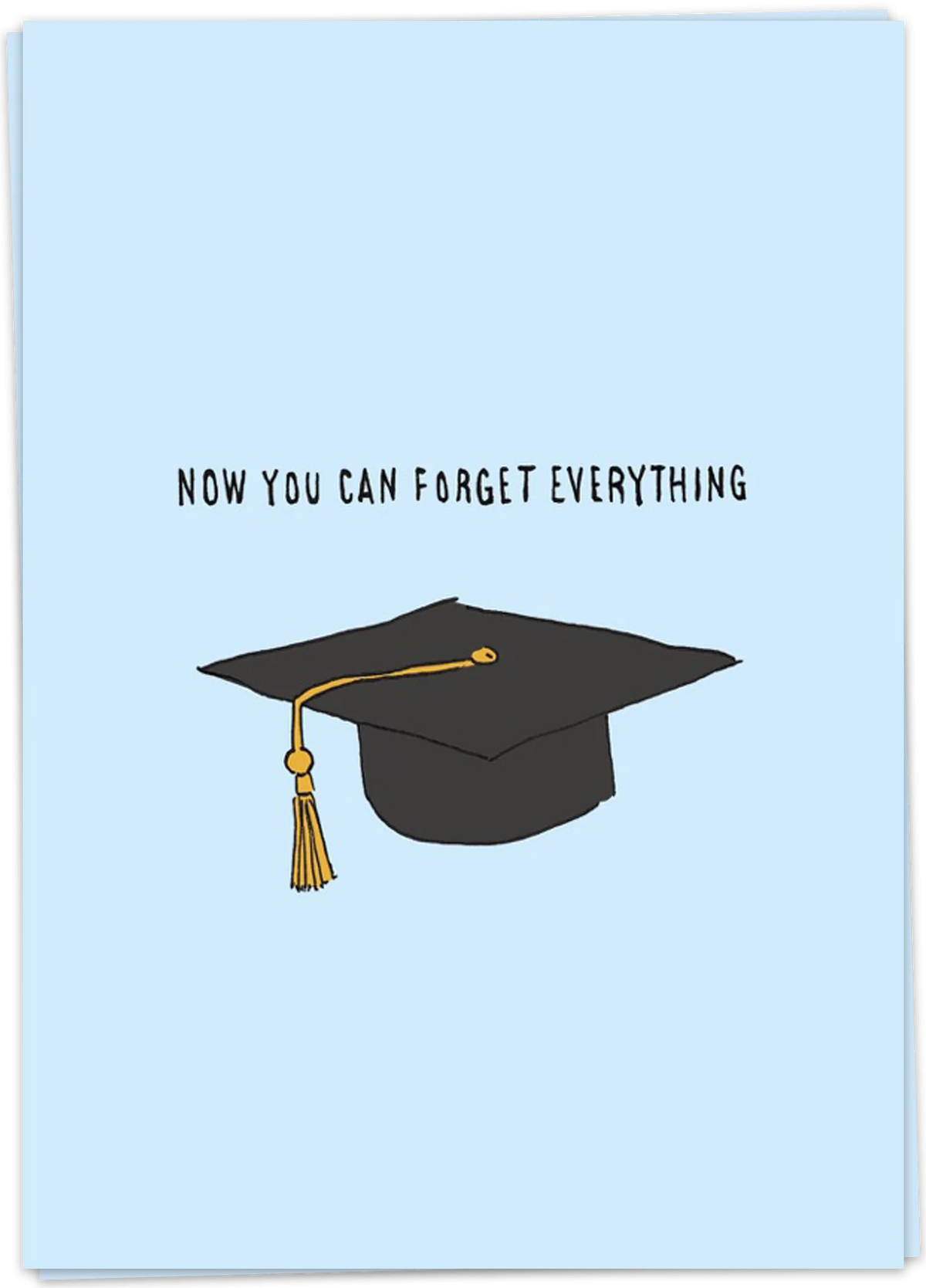Forget everything card