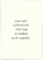 Neighbors normal card