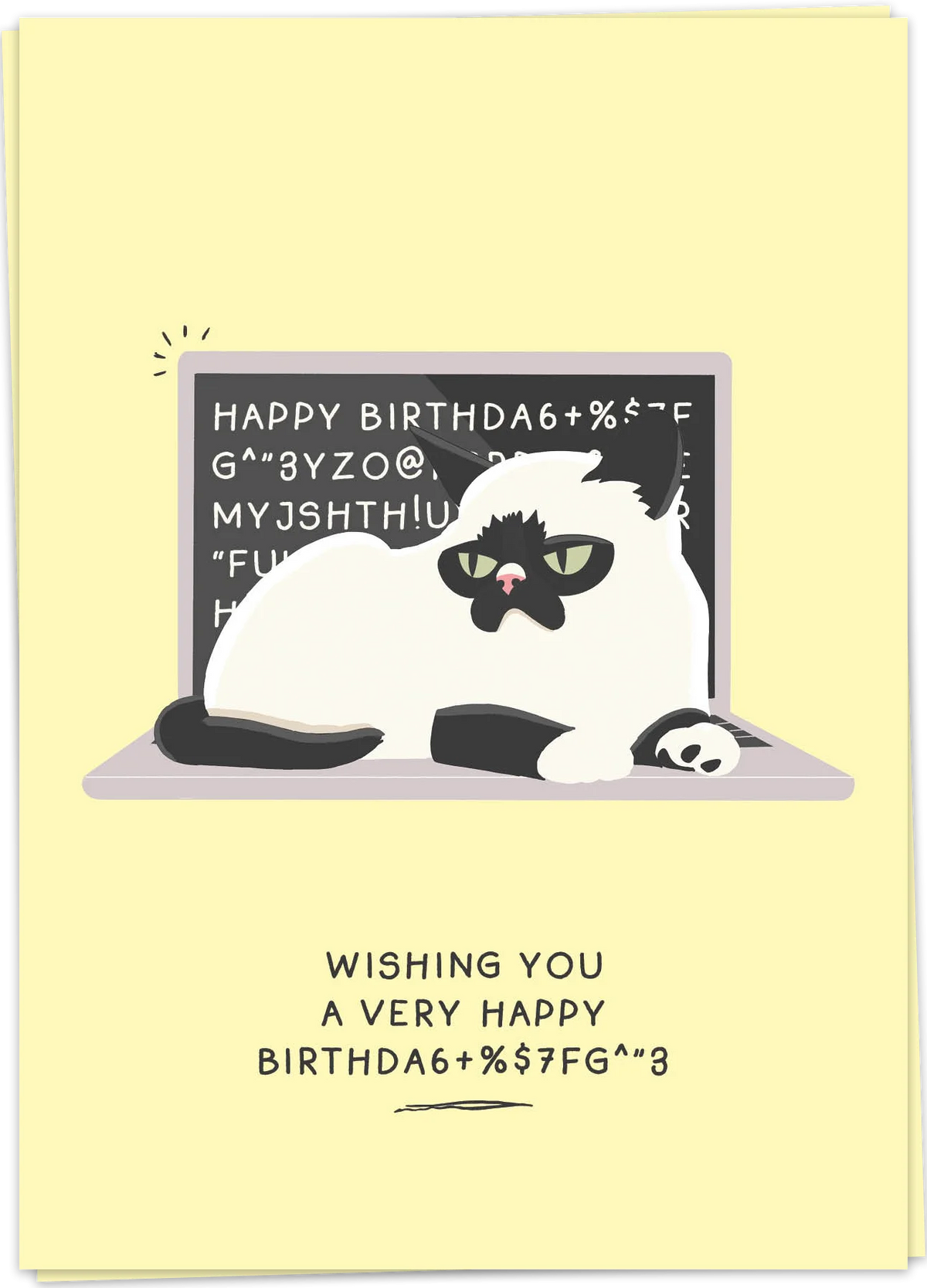Happy birthday cat