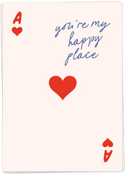 My happy place card