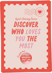 Discover who loves you more card