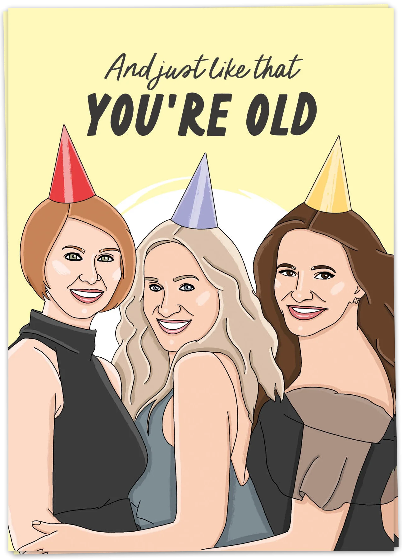 And just like that you're old card