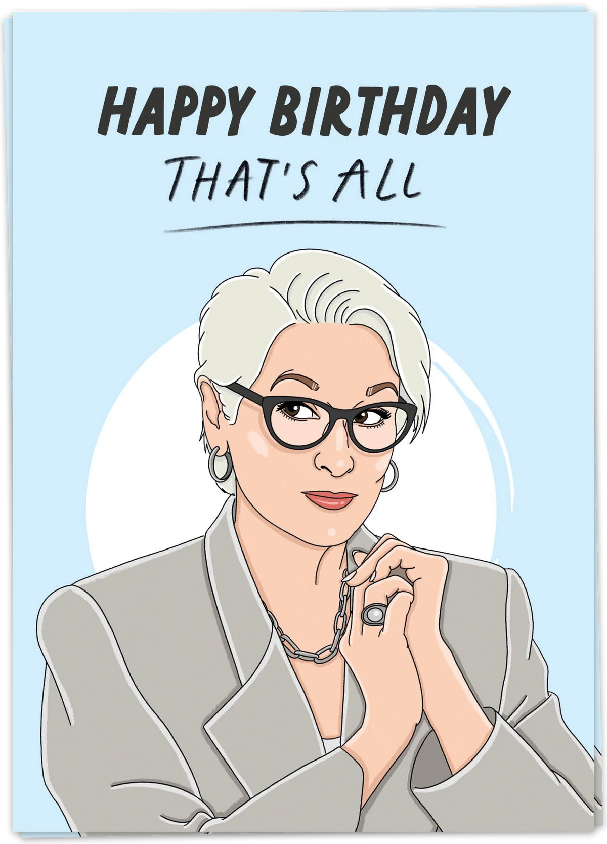 Happy birthday, that's all card