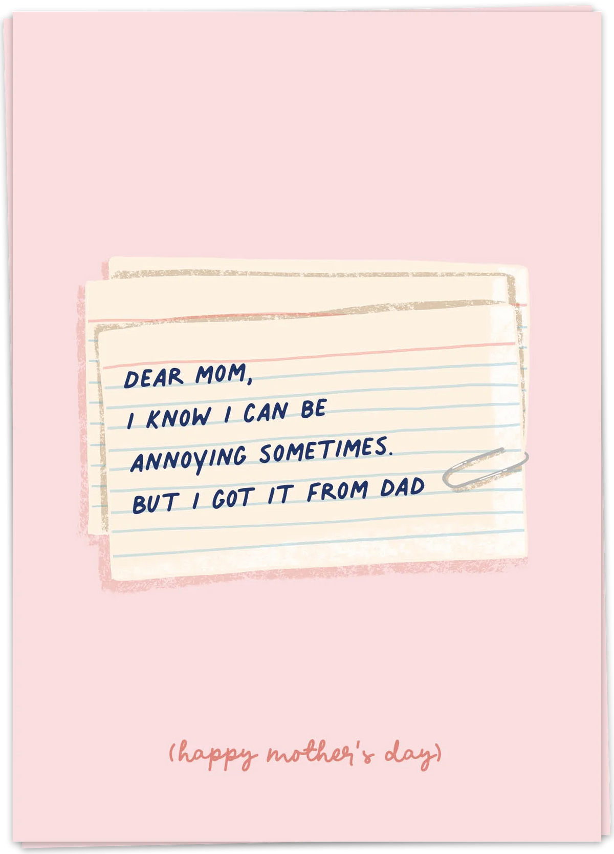 Best Mom Note Mom note card – The List Antwerp