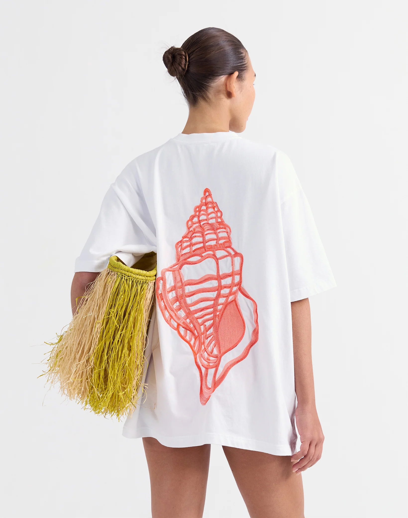 Laisa oversized t-shirt white
