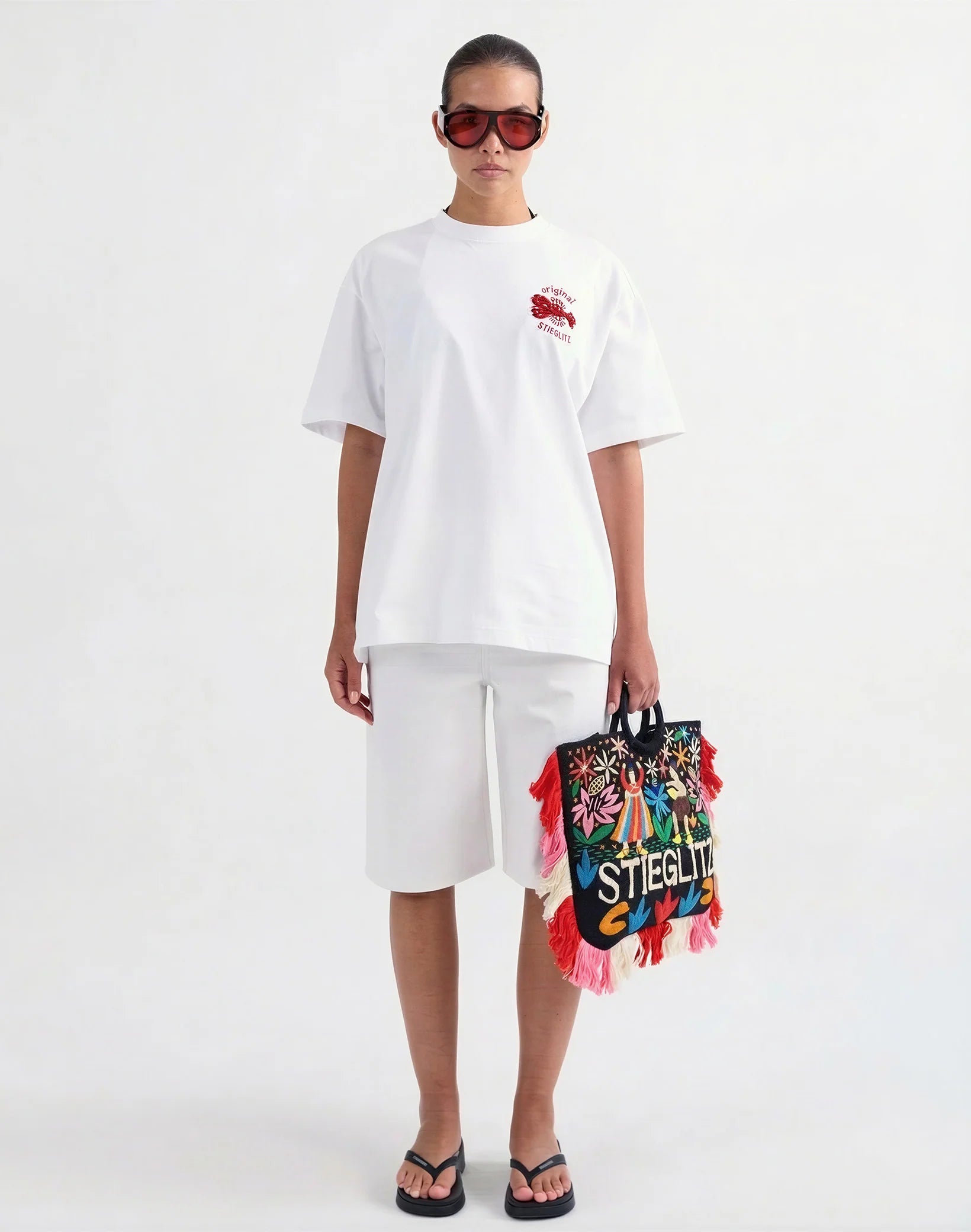 Mae oversized shirt white