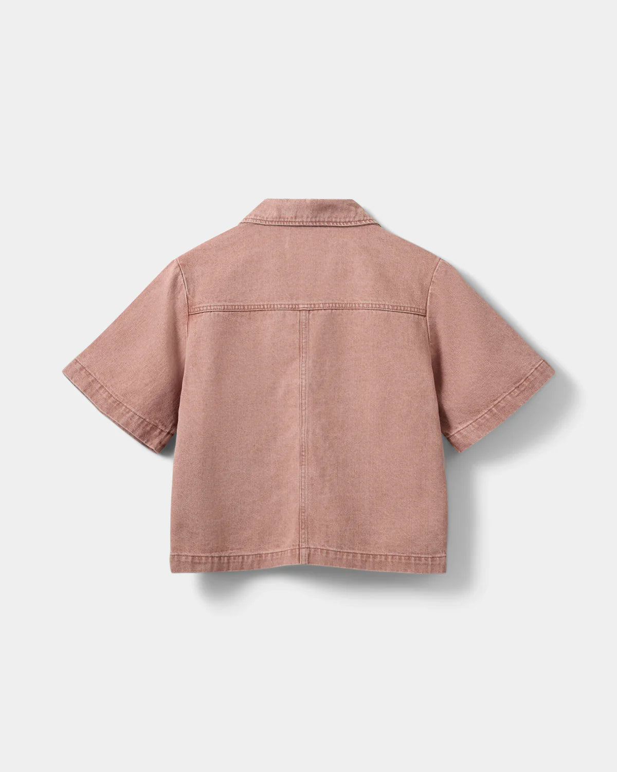 ManjaSW SS Denim Top Rose