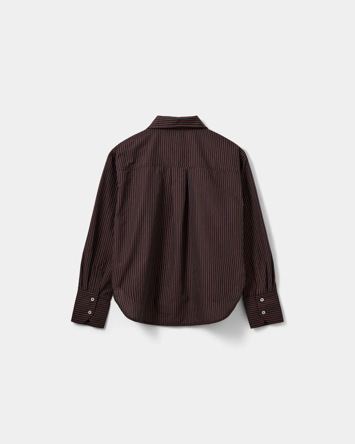 Mashasw striped shirt plum