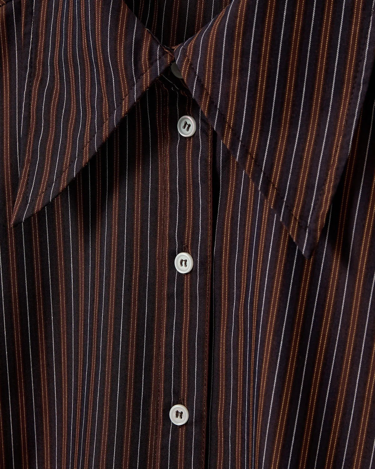 Mashasw striped shirt plum