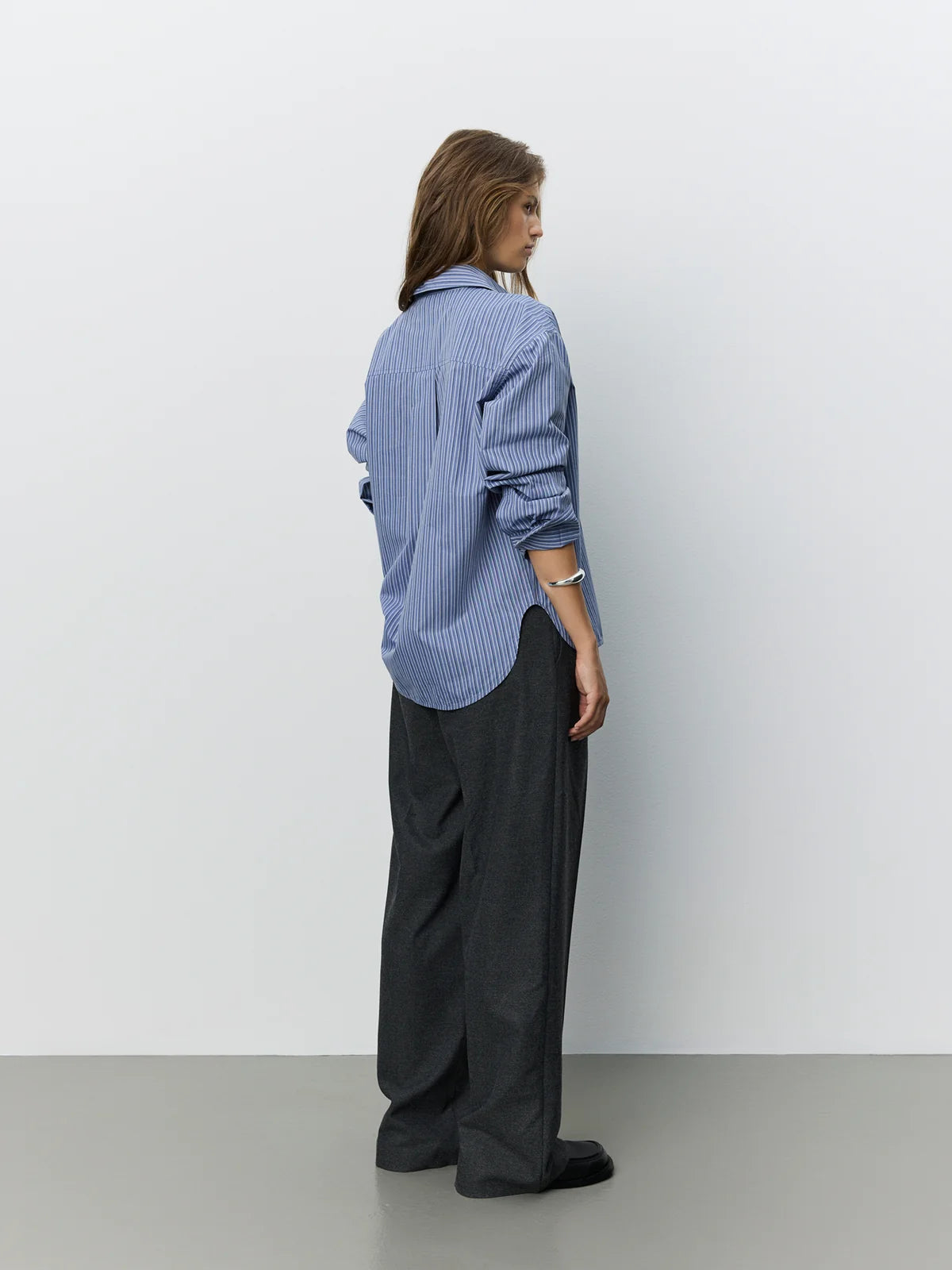 Mashaw striped shirt blue