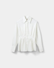 Mikrasw fitted shirt with pleats