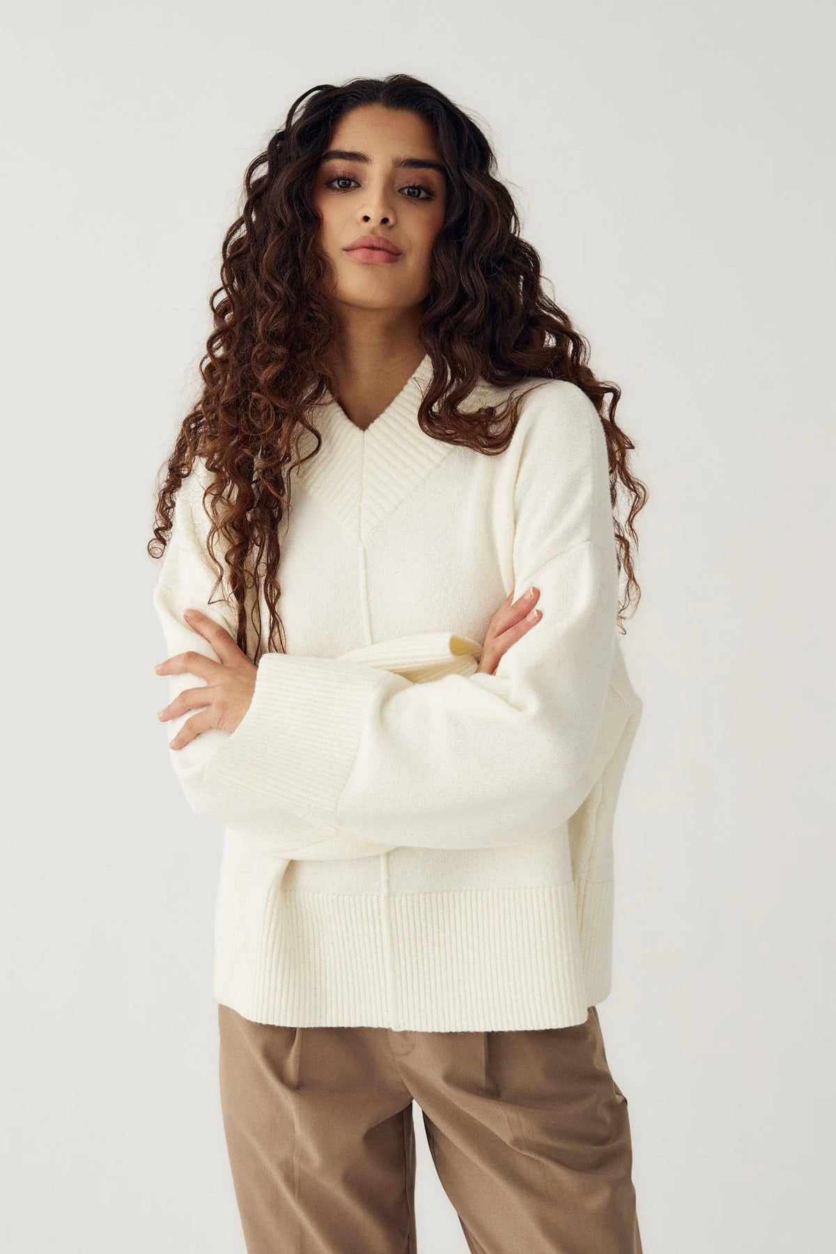 Maidie Knit Offwhite