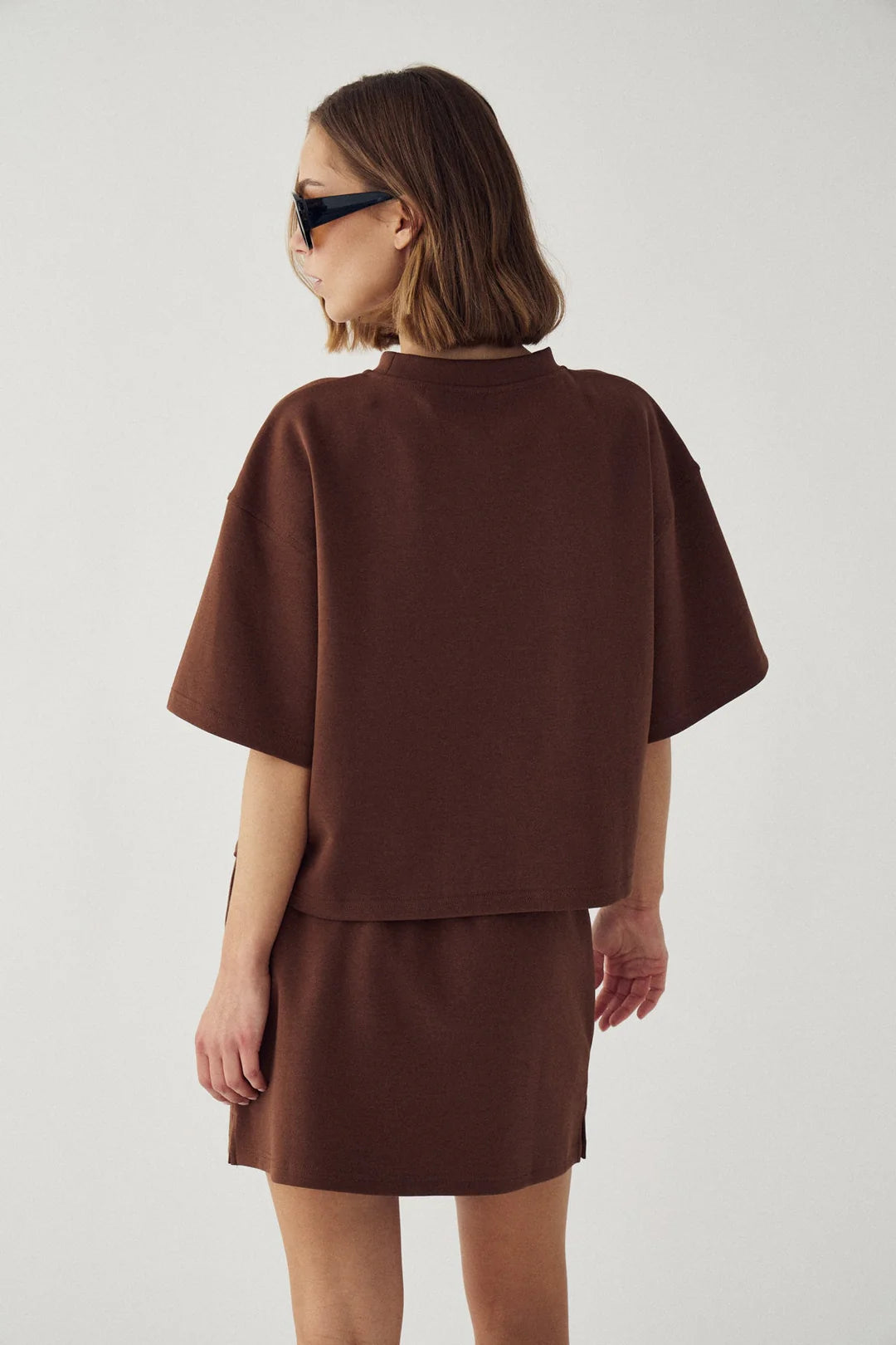 N-maple t-shirt clay