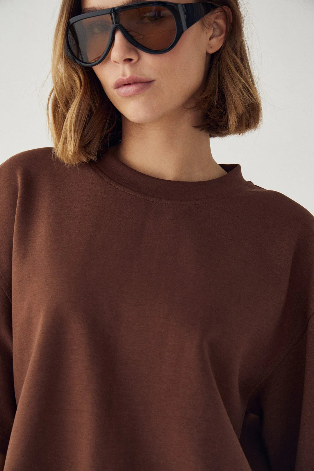 N-maple t-shirt clay