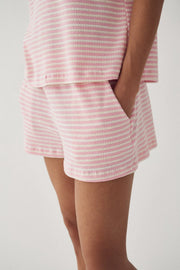 N-mariella shorts blush stripe