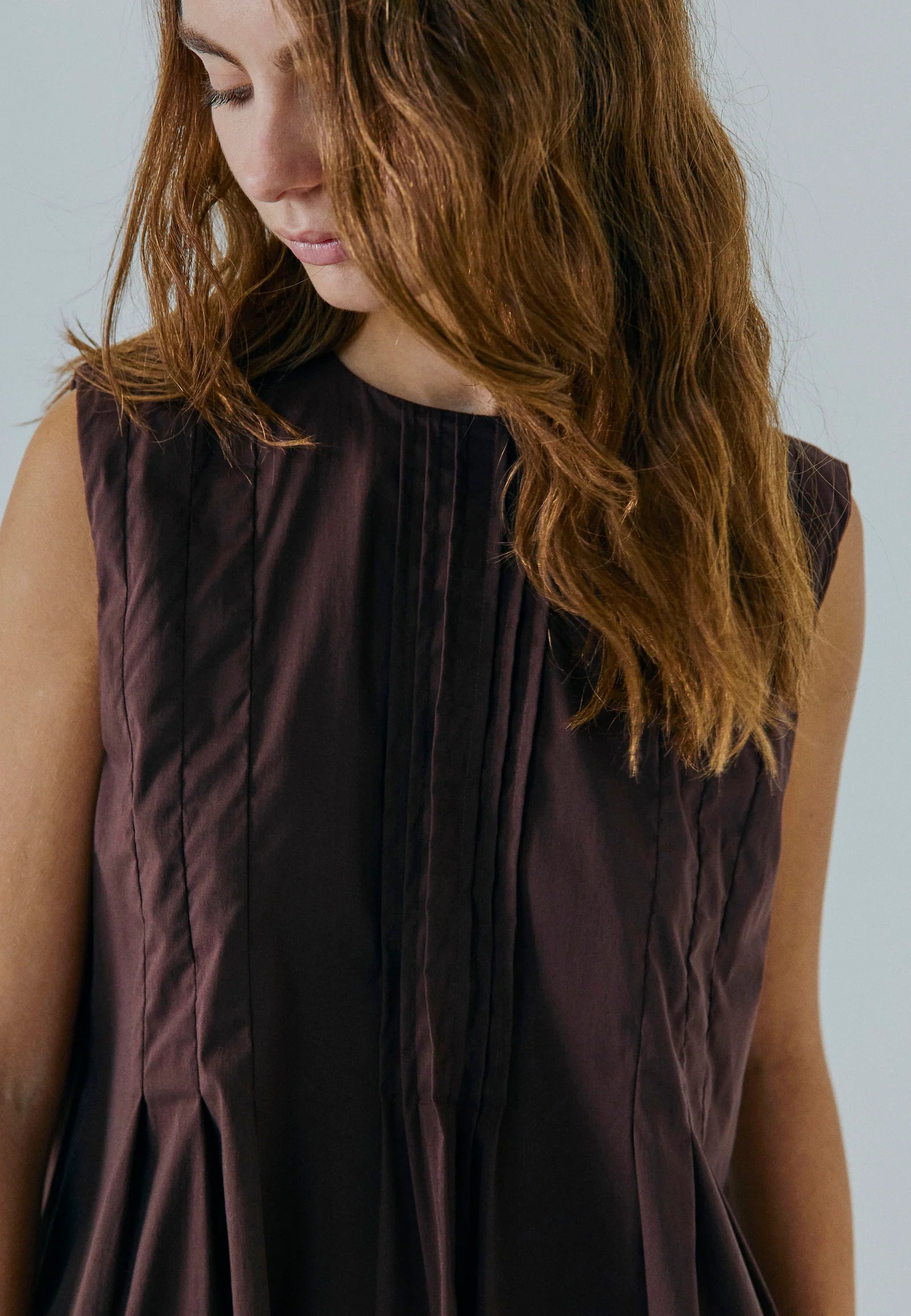 Otilia sl top dark brown