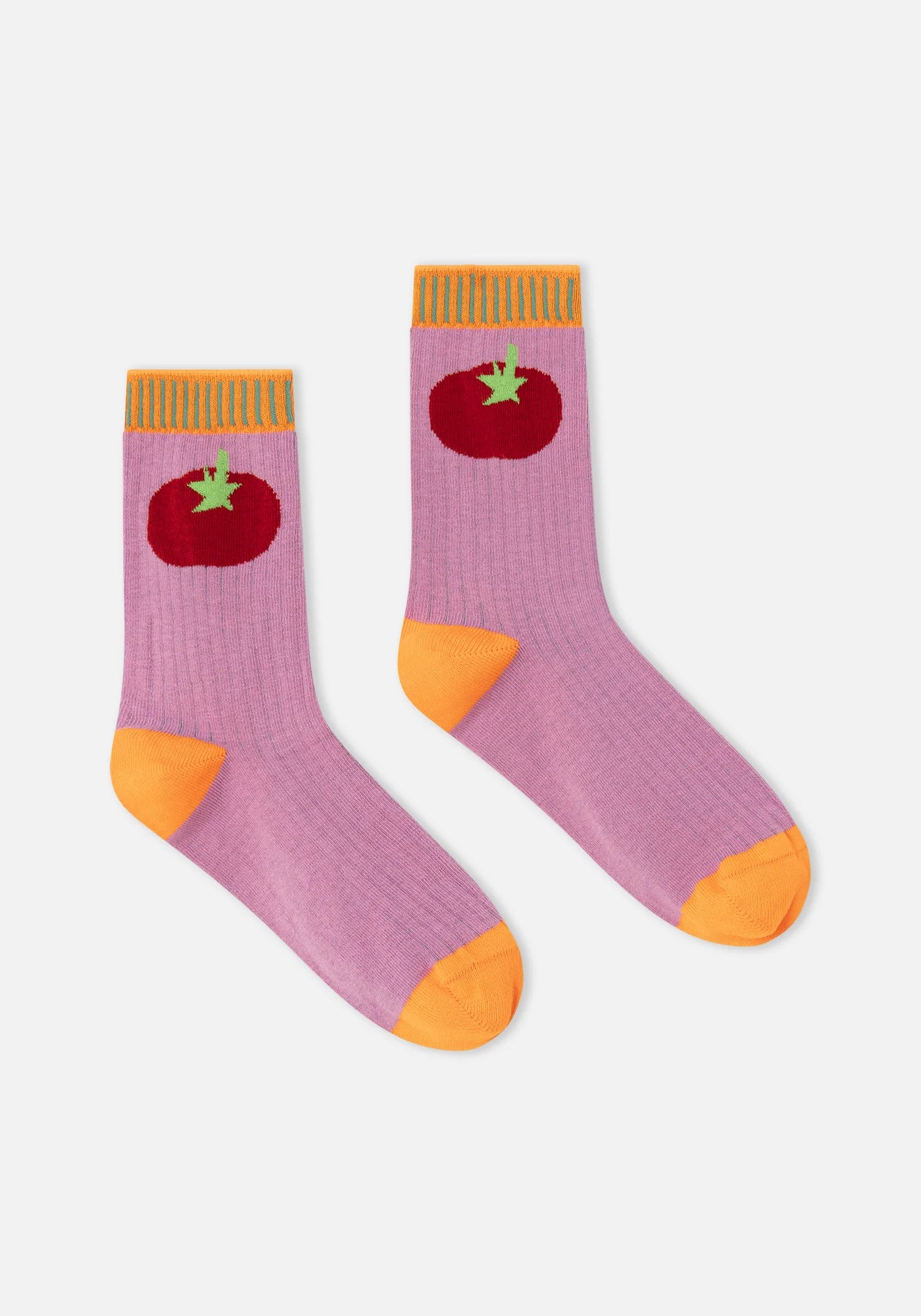 pink pomo socks