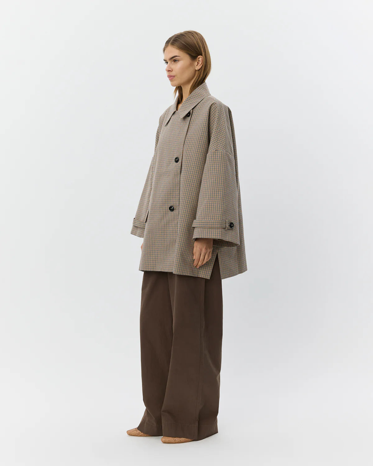 SelinaSW oversize check jacket