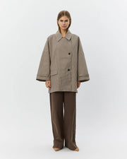 SelinaSW oversize check jacket