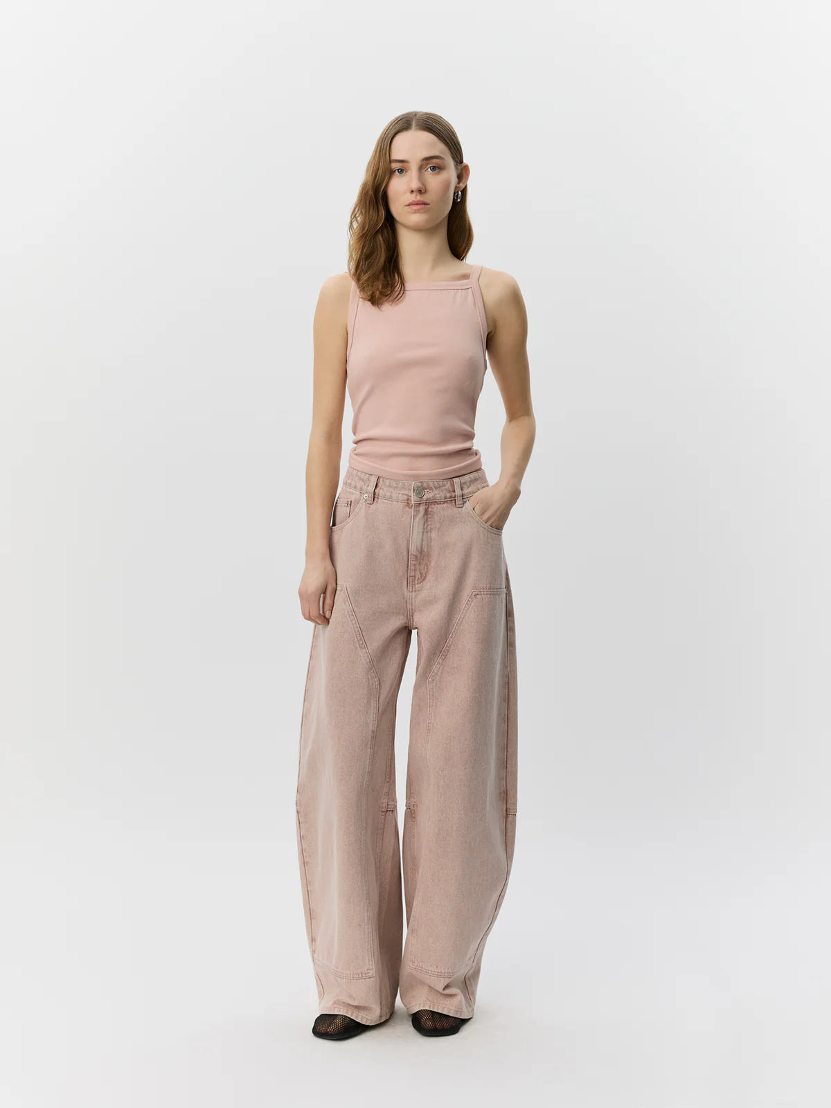 SonjaSW Barrel Jeans Rose