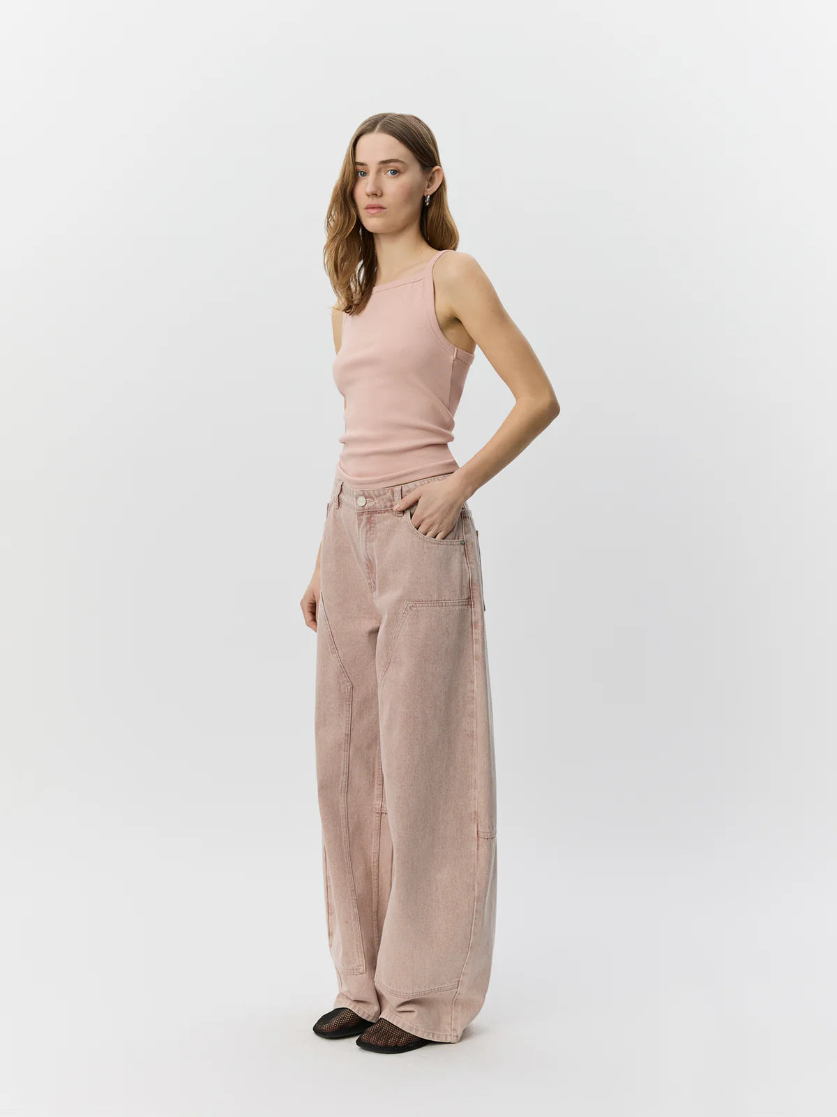 SonjaSW Barrel Jeans Rose