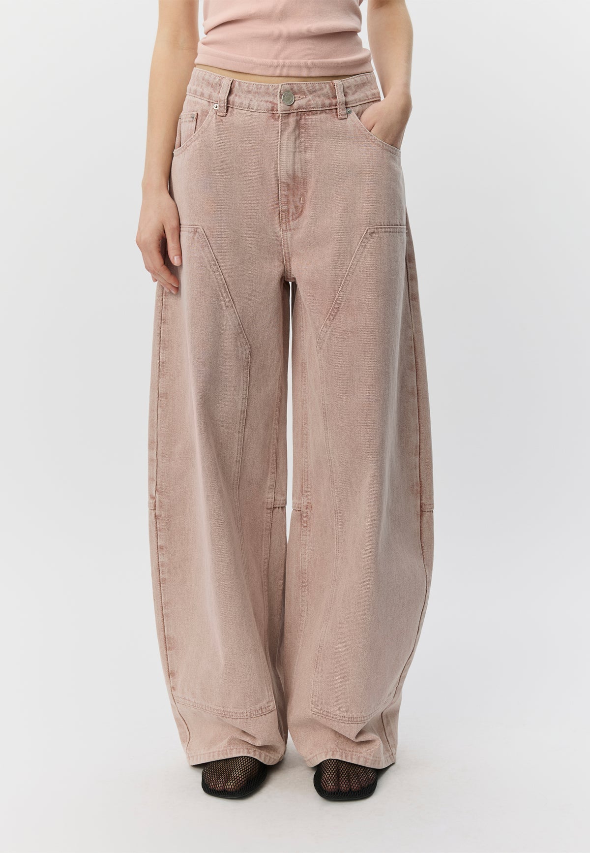 SonjaSW Barrel Jeans Rose