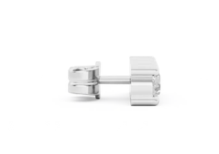 Tiny Trio Iris Earstud Silver