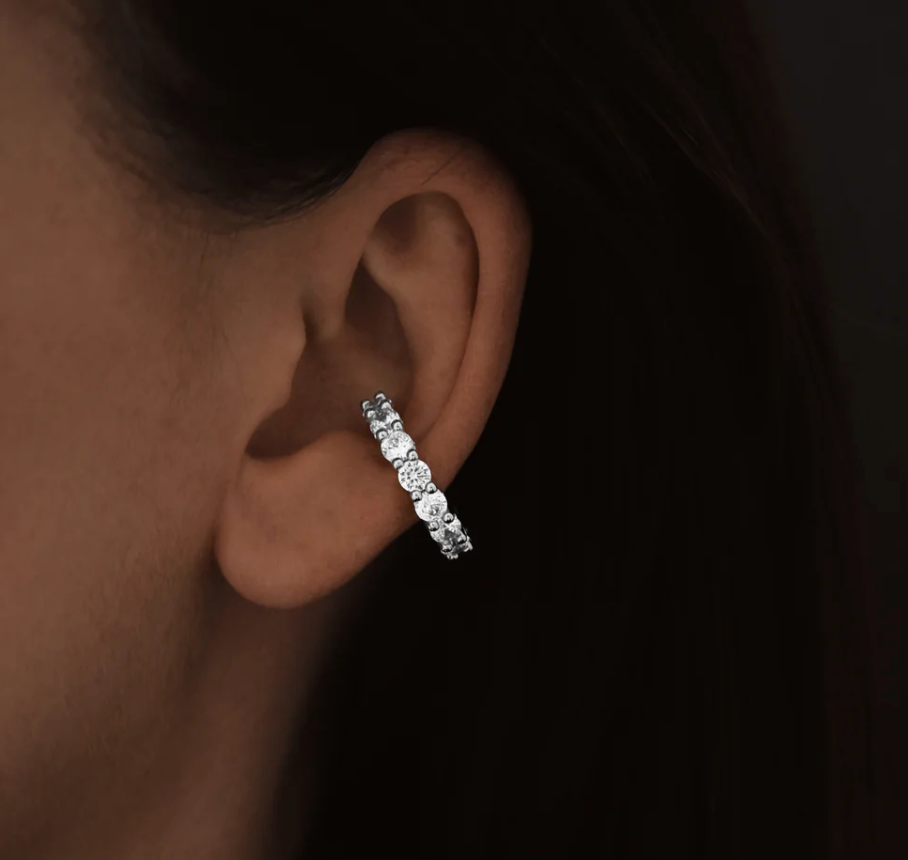 Iris Earcuff Silver