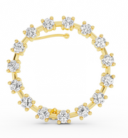 Ray diamond earstud