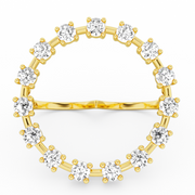 Ray diamond ring