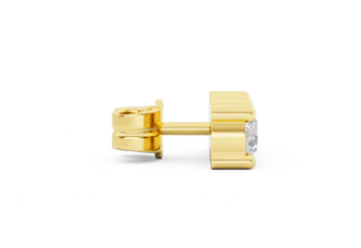 Tiny Trio Iris Earstud Gold